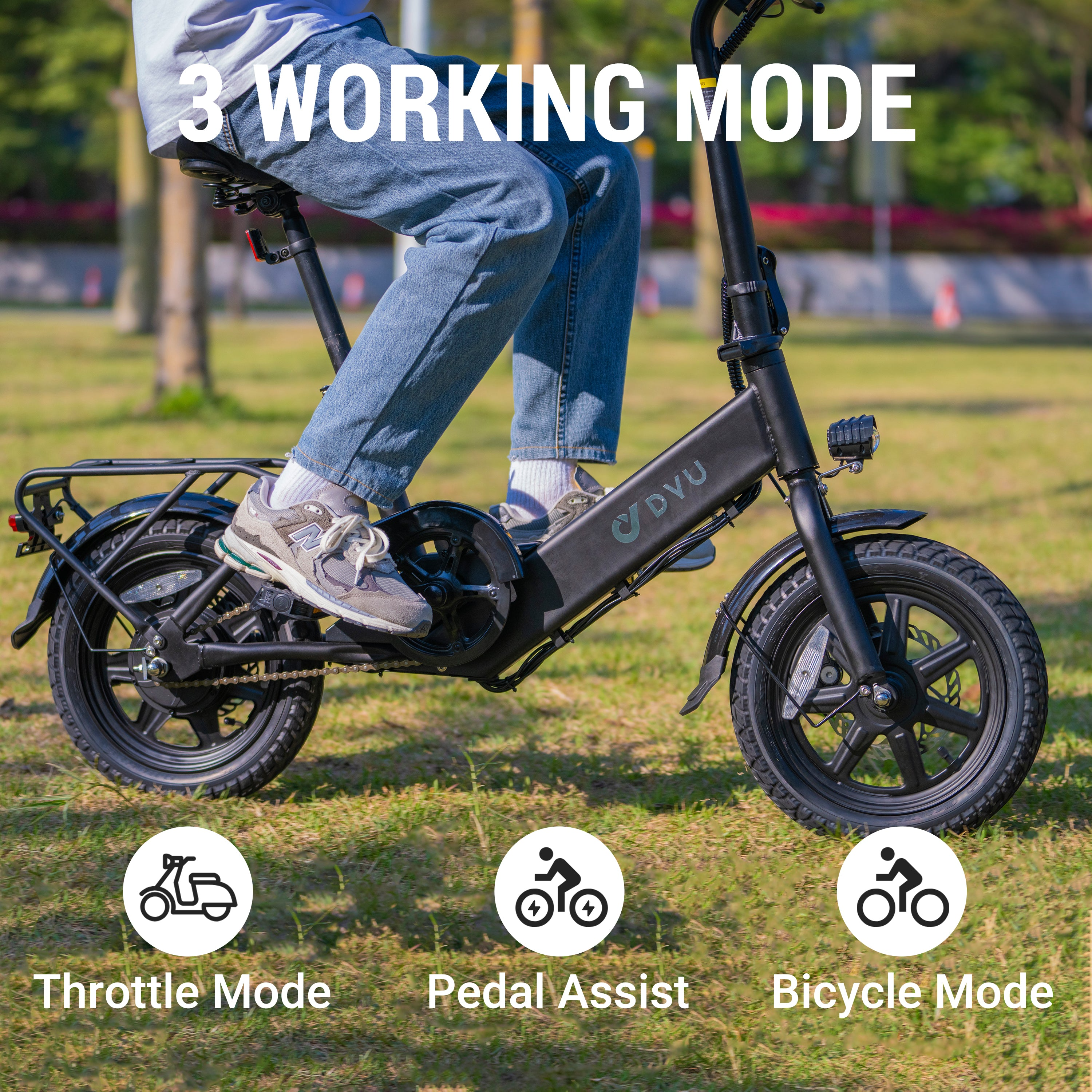 elektrický bicykel dyu c3